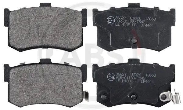Brake Pad Set, disc brake (36627)