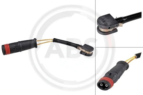 Warning Contact, brake pad wear (39653)