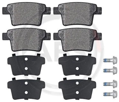 Brake Pad Set, disc brake (37489)