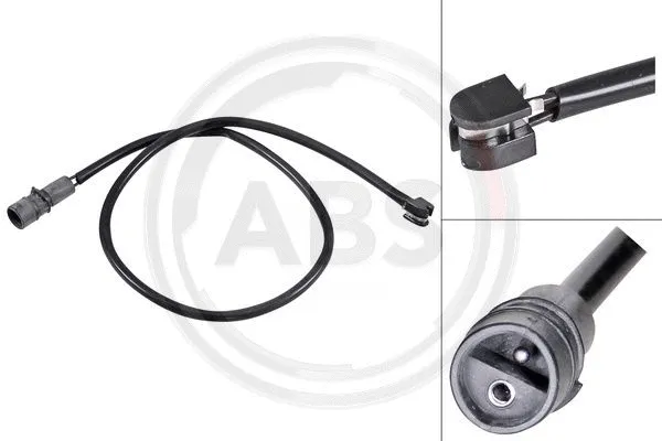 Warning Contact, brake pad wear (39538)