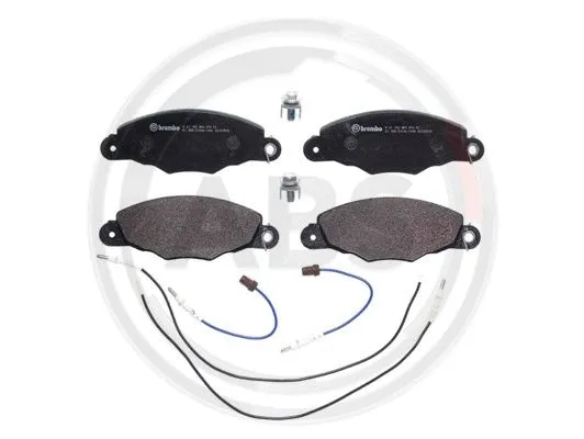 Brake Pad Set, disc brake (P61102)