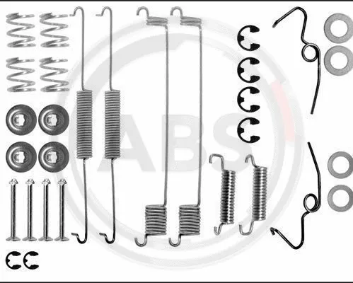 Accessory Kit, brake shoes (0641Q)