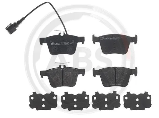 Brake Pad Set, disc brake (P85162)
