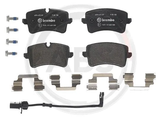 Brake Pad Set, disc brake (P85150)