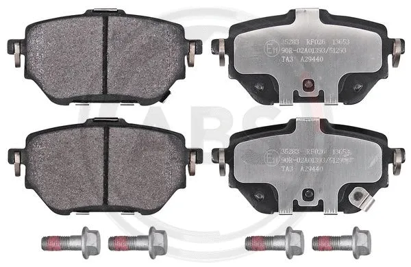Brake Pad Set, disc brake (35283)
