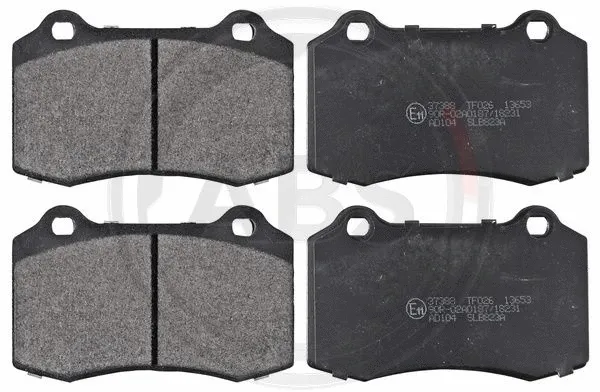 Brake Pad Set, disc brake (37388)