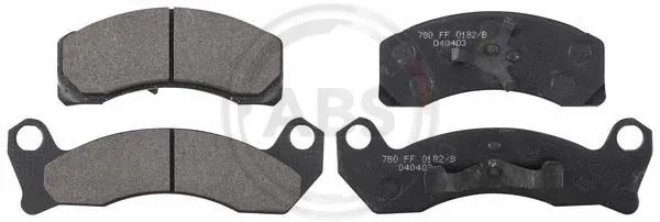Brake Pad Set, disc brake (38200)