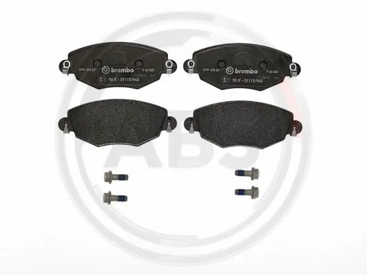 Brake Pad Set, disc brake (P24060)