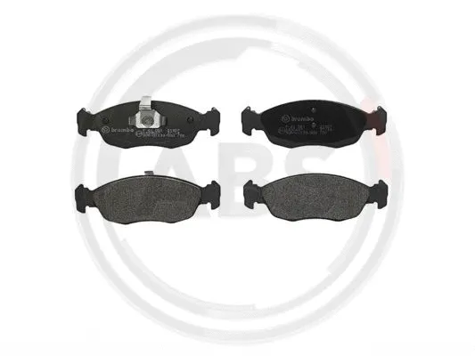 Brake Pad Set, disc brake (P61051)