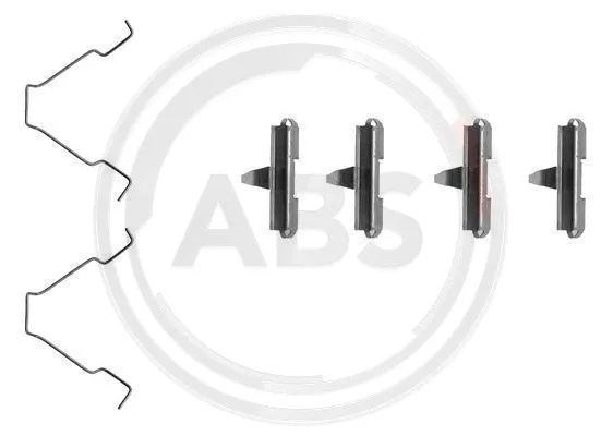 Accessory Kit, disc brake pad (1270Q)