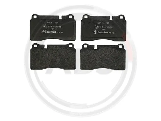 Brake Pad Set, disc brake (P85110)