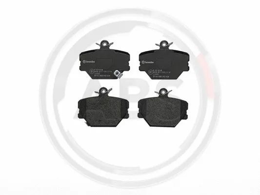 Brake Pad Set, disc brake (P50038)