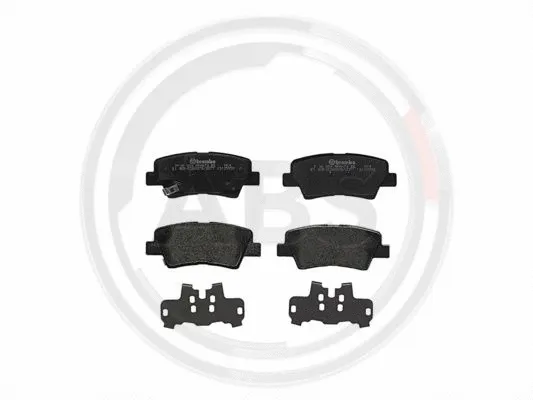 Brake Pad Set, disc brake (P30054)