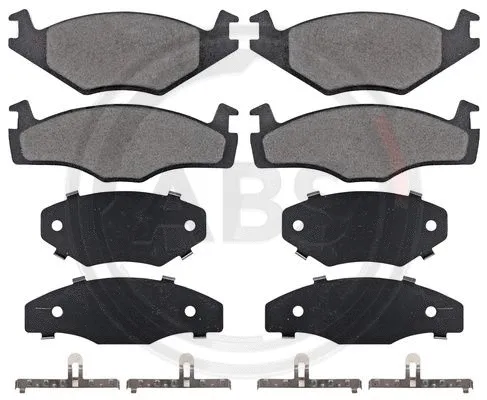 Brake Pad Set, disc brake (36853)
