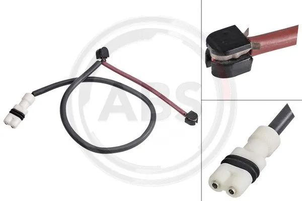Warning Contact, brake pad wear (39543)