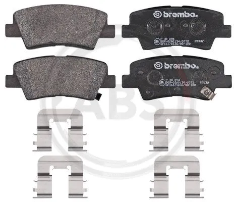Brake Pad Set, disc brake (P30094)