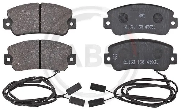 Brake Pad Set, disc brake (36186)
