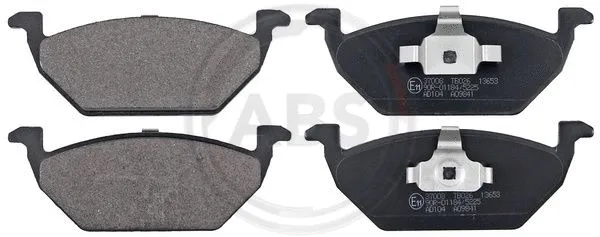 Brake Pad Set, disc brake (37008)