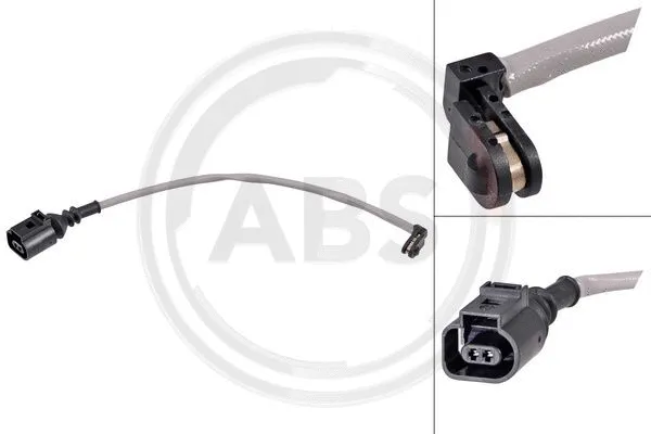 Warning Contact, brake pad wear (39411)