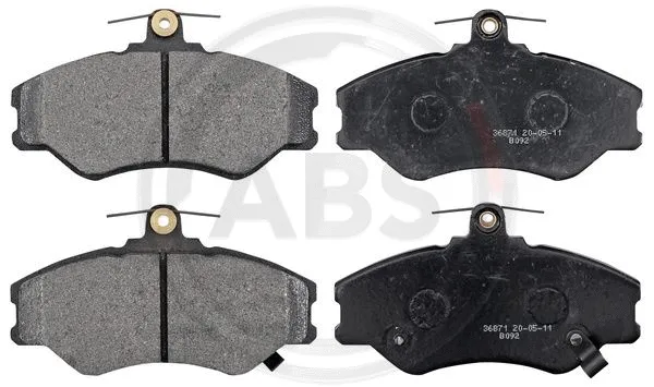 Brake Pad Set, disc brake (36871)