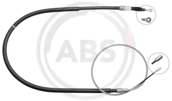 Cable Pull, parking brake (K14034)