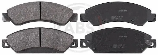 Brake Pad Set, disc brake (38429)