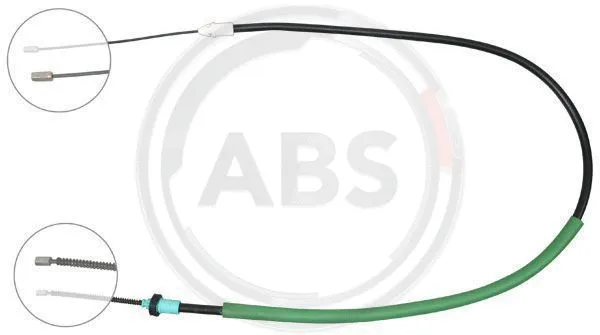 Cable Pull, parking brake (K16647)