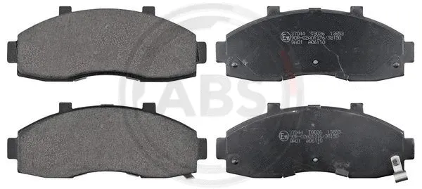 Brake Pad Set, disc brake (37044)