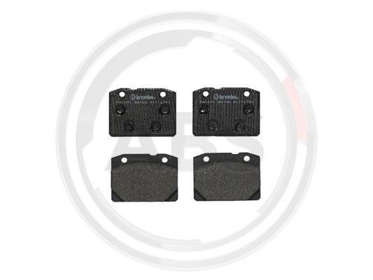 Brake Pad Set, disc brake (P41001)