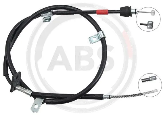 Cable Pull, parking brake (K19127)