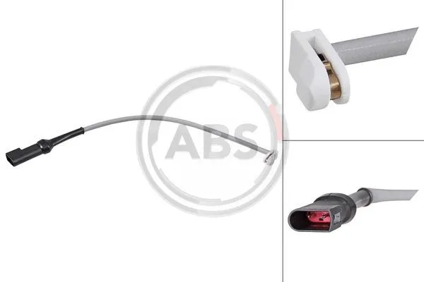Warning Contact, brake pad wear (39444)