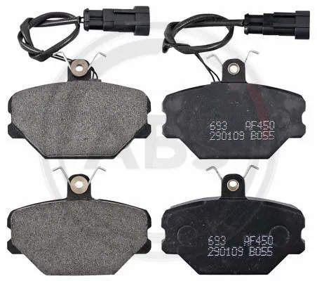 Brake Pad Set, disc brake (37001)