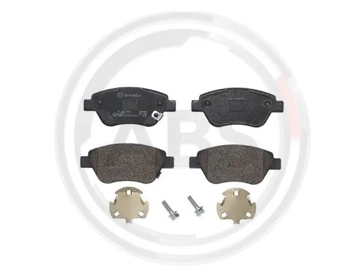 Brake Pad Set, disc brake (P59081)
