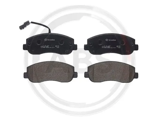 Brake Pad Set, disc brake (P68062)