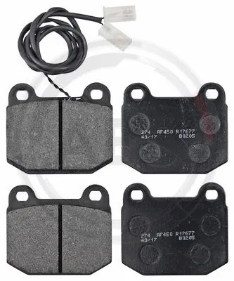 Brake Pad Set, disc brake (36171)