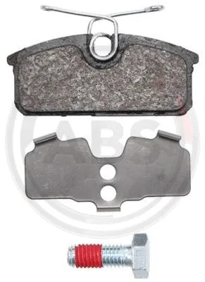 Brake Pad Set, disc brake (37947)