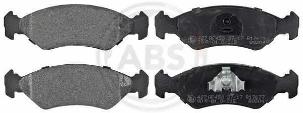 Brake Pad Set, disc brake (36707)