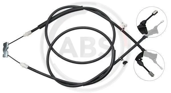 Cable Pull, parking brake (K19905)