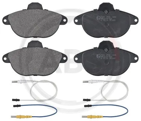 Brake Pad Set, disc brake (37114)