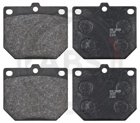Brake Pad Set, disc brake (36387)