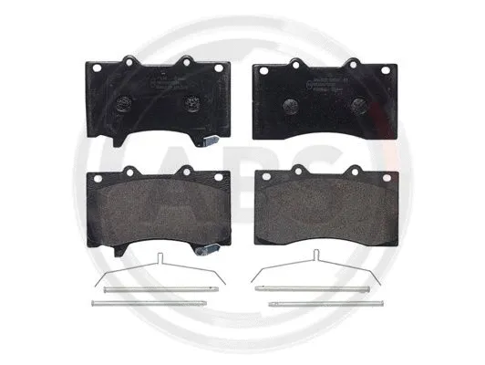 Brake Pad Set, disc brake (P56081)