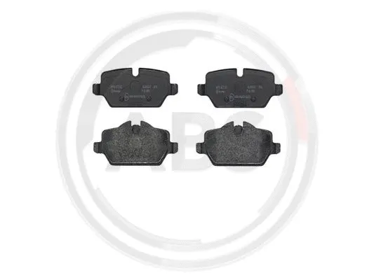 Brake Pad Set, disc brake (P06080)