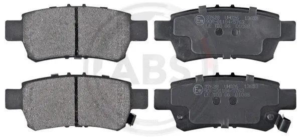Brake Pad Set, disc brake (37628)