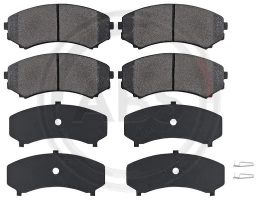 Brake Pad Set, disc brake (37203)