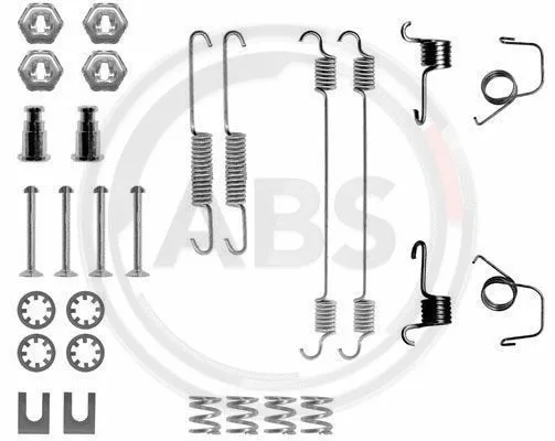 Accessory Kit, brake shoes (0617Q)