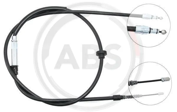 Cable Pull, parking brake (K12876)