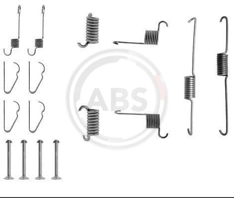 Accessory Kit, brake shoes (0661Q)