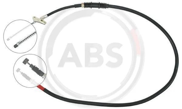 Cable Pull, parking brake (K15408)