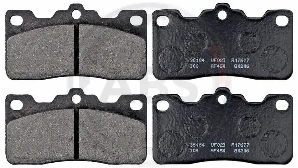 Brake Pad Set, disc brake (36184)