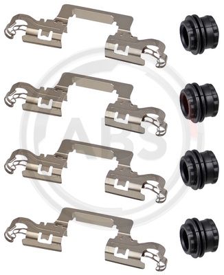 Accessory Kit, disc brake pad (0129Q)